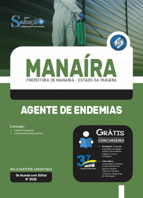 Apostila Prefeitura de Manaíra - PB - Agente de Endemias - Imagem 3