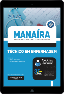 Apostila Prefeitura de Manaíra - PB em PDF - Técnico em Enfermagem - Imagem 1