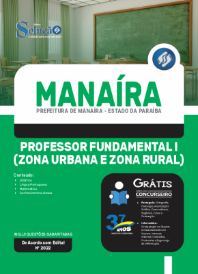 Apostila Prefeitura de Manaíra - PB - Professor Fundamental I (Zona Urbana e Zona Rural) - Imagem 3