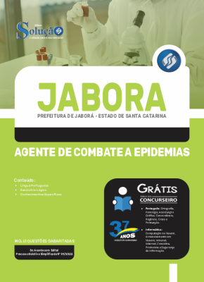 Apostila Prefeitura de Jaborá - SC - Agente de Combate a Epidemias - Imagem 3