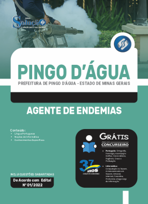 Apostila Prefeitura de Pingo D'Água - MG - Agente de Endemias - Imagem 3