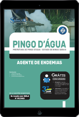 Apostila Prefeitura de Pingo D'Água - MG em PDF - Agente de Endemias - Imagem 1