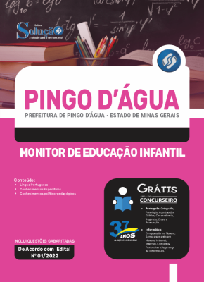 Apostila Prefeitura de Pingo D'Água - MG - Monitor de Educação Infantil - Imagem 3