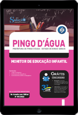 Apostila Prefeitura de Pingo D’Água - MG em PDF - Monitor de Educação Infantil - Imagem 1