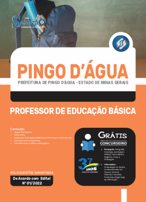 Apostila Prefeitura de Pingo D'Água - MG - Professor de Educação Básica - Imagem 3