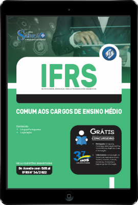 Apostila IFRS em PDF - Comum aos Cargos de Ensino Médio - Imagem 1