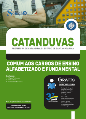 Apostila Prefeitura de Catanduvas - SC - Comum aos Cargos de Ensino Alfabetizado e Fundamental - Imagem 3