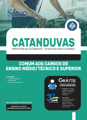 Apostila Prefeitura de Catanduvas - SC - Comum aos Cargos de Ensino Médio/Técnico e Superior - Imagem 3