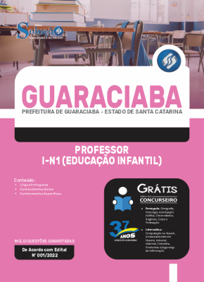 Apostila Prefeitura de Guaraciaba - SC - Professor I-N1 (Educação Infantil) - Imagem 3