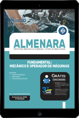 Apostila Prefeitura de  Almenara - MG em PDF - Fundamental: Mecânico e Operador de Máquinas - Imagem 1