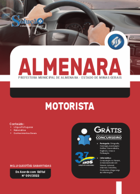 Apostila Prefeitura de Almenara - MG - Motorista - Imagem 3