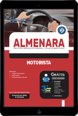 Apostila Prefeitura de Almenara - MG em PDF - Motorista - Imagem 1