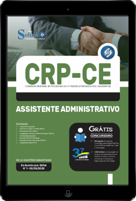 Apostila CRP-CE em PDF - Assistente Administrativo - Imagem 1