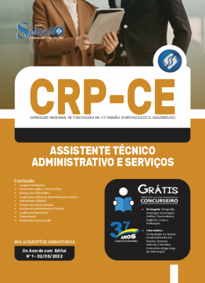 Apostila CRP-CE - Assistente Técnico Administrativo e Serviços - Imagem 3