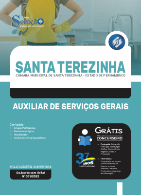 Apostila Câmara de Santa Terezinha - PE - Auxiliar de Serviços Gerais - Imagem 3