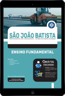 Apostila Prefeitura de São João Batista - SC em PDF - Ensino Fundamental - Imagem 1