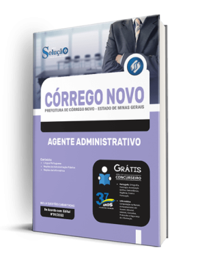 Apostila Prefeitura de Córrego Novo - MG - Agente Administrativo - Imagem 2