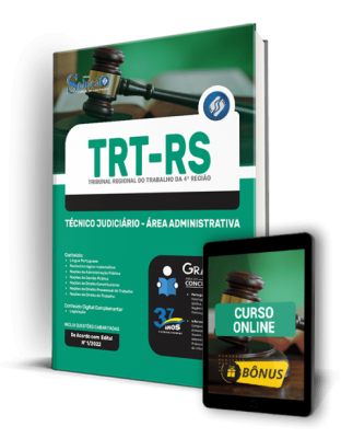 Apostila TRT-RS - Técnico Judiciário - Área Administrativa - Imagem 1