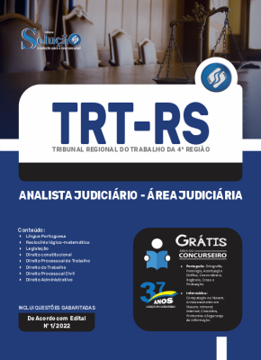 Apostila TRT-RS - Analista Judiciário - Área Judiciária - Imagem 3