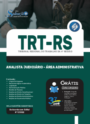 Apostila TRT-RS - Analista Judiciário - Área Administrativa - Imagem 3