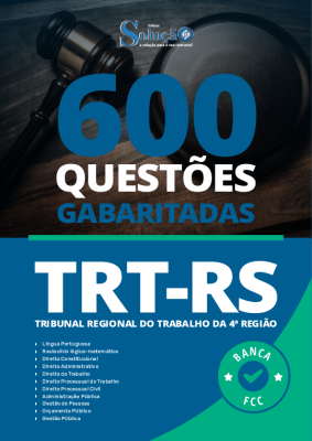 Caderno de Questões TRT-RS - 600 questões Gabaritadas - Imagem 2