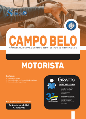 Apostila Câmara de Campo Belo - MG - Motorista - Imagem 3