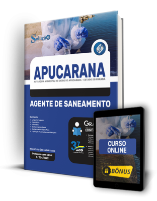 Apostila Autarquia Municipal de Saúde de Apucarana - PR - Agente de Saneamento - Imagem 1