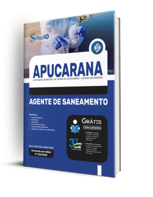 Apostila Autarquia Municipal de Saúde de Apucarana - PR - Agente de Saneamento - Imagem 2