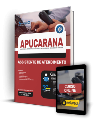 Apostila Autarquia Municipal de Saúde de Apucarana - PR - Assistente de Atendimento - Imagem 1