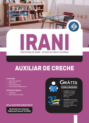 Apostila Prefeitura de Irani - SC - Auxiliar de Creche - Imagem 3