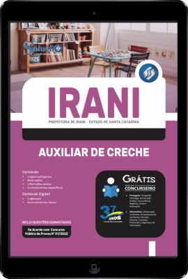 Apostila Prefeitura de Irani - SC em PDF - Auxiliar de Creche - Imagem 1