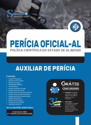 Apostila Perícia Oficial de Alagoas - Auxiliar de Perícia - Imagem 3