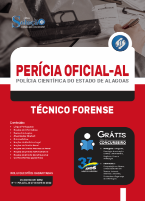 Apostila Perícia Oficial de Alagoas - Técnico Forense - Imagem 3