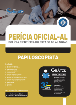 Apostila Perícia Oficial de Alagoas - Papiloscopista - Imagem 3