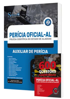 Combo Impresso Perícia Oficial de Alagoas - Auxiliar de Perícia - Imagem 1