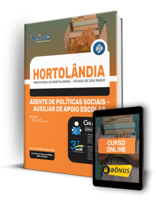 Apostila Prefeitura de Hortolândia - SP - Agente de Políticas Sociais - Auxiliar de Apoio Escolar - Imagem 1