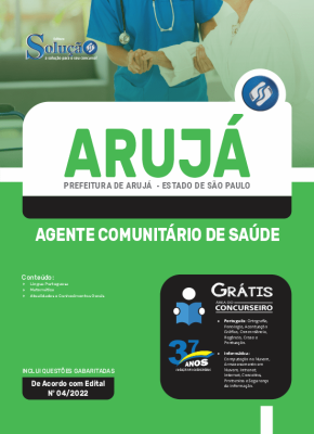 Apostila Prefeitura de Arujá - SP - Agente Comunitário de Saúde - Imagem 3