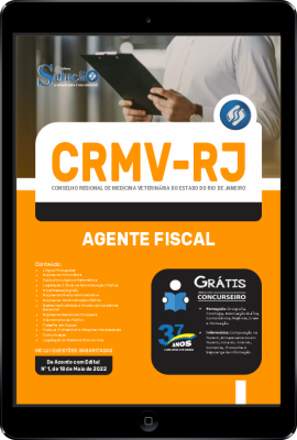 Apostila CRMV-RJ em PDF - Agente Fiscal - Imagem 1