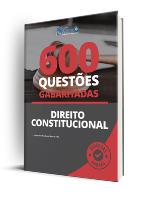 Caderno de Questões Direito Constitucional - 600 Questões Gabaritadas - Imagem 1