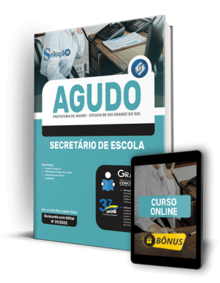 Apostila Prefeitura de Agudo - RS - Secretário de Escola - Imagem 1