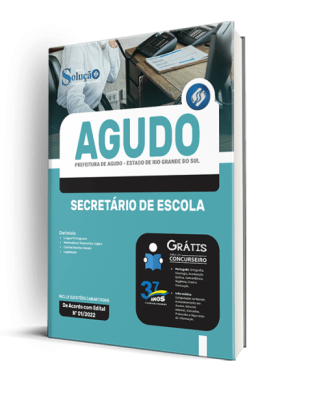 Apostila Prefeitura de Agudo - RS - Secretário de Escola - Imagem 2