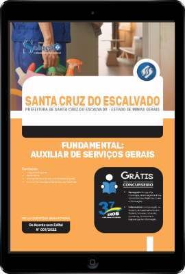 Apostila Prefeitura de Santa Cruz do Escalvado - MG em PDF - Fundamental - Imagem 1