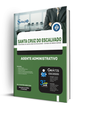 Apostila Prefeitura de Santa Cruz do Escalvado - MG - Agente Administrativo - Imagem 2