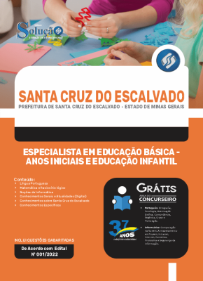 Apostila Prefeitura de Santa Cruz do Escalvado - MG - Professor de Educação Básica - PEB - Anos Iniciais e Educação Infantil - Imagem 3