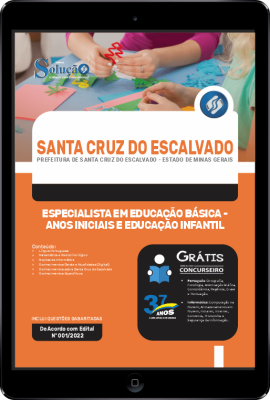 Apostila Prefeitura de Santa Cruz do Escalvado - MG em PDF - Professor de Educação Básica - PEB - Anos Iniciais e Educação Infantil - Imagem 1