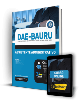 Apostila DAE Bauru - SP - Assistente Administrativo - Imagem 1