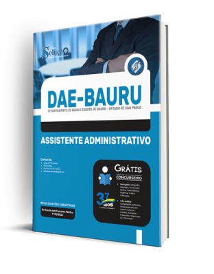 Apostila DAE Bauru - SP - Assistente Administrativo - Imagem 2