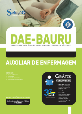 Apostila DAE Bauru - SP - Auxiliar de Enfermagem - Imagem 2