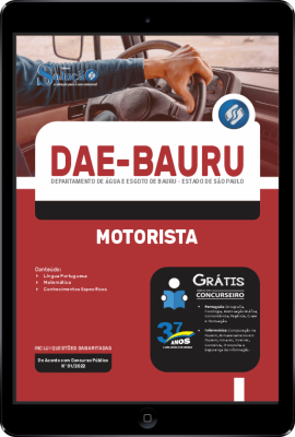 Apostila DAE Bauru - SP em PDF - Motorista - Imagem 1