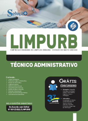 Apostila Limpurb Cuiabá - MT - Técnico Administrativo - Imagem 2